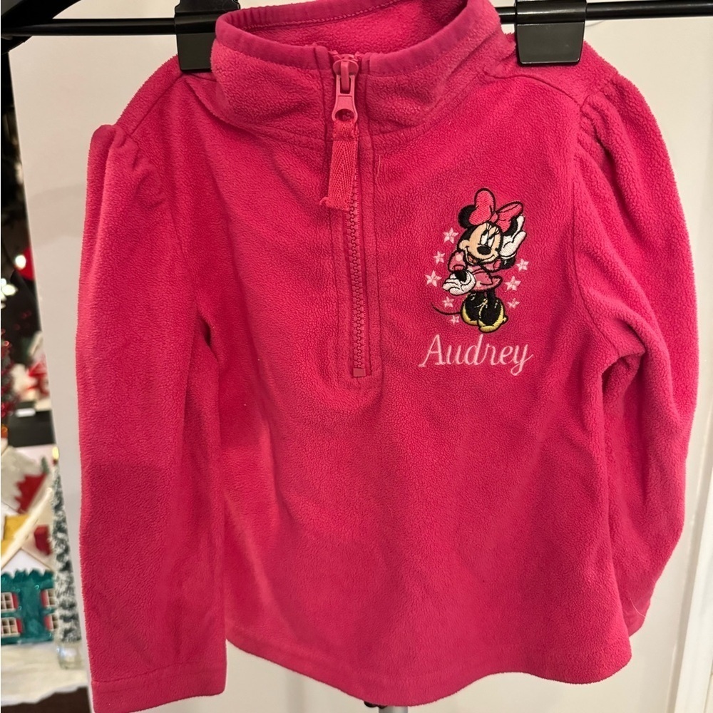 Disney Minnie Mouse Pink Kids Pullover